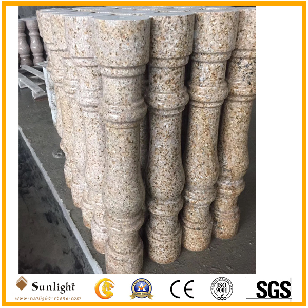 Natural Stone Yellow/Red/Pink/Grey/Black/White Granite/Marble Baluster