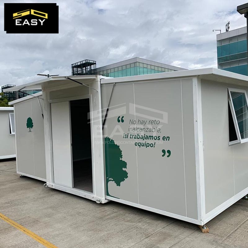 Sustainable Luxury Steel Structure Temporary Living Economic Mobile Expandable Container House