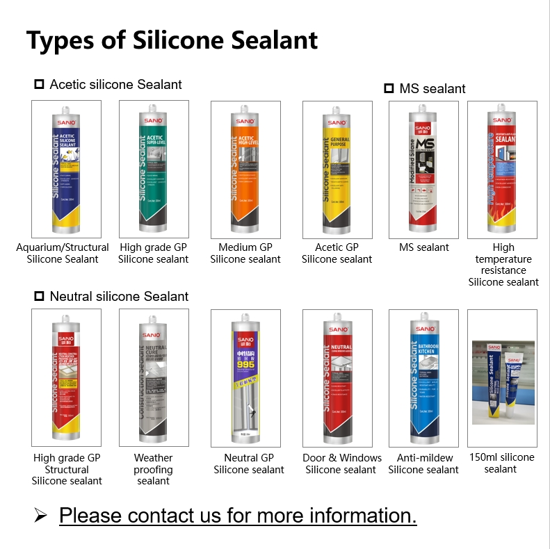 Quick Drying Acetoxy Acid Silicone Sealant Advanced Acetic Aquarium Silicon Adhesive Glue for Big Glass Sale