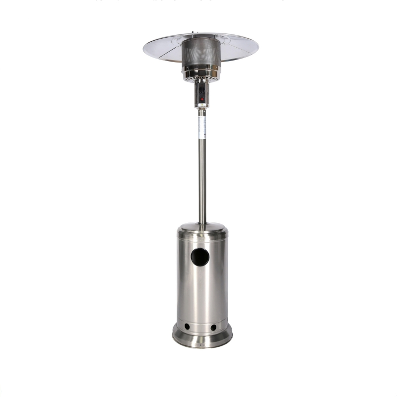 CE ETL Certified Stainless Steel Outdoor Round Umbrella Stand Heater Garden Patio Gas Heater