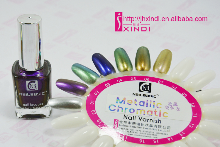 Metallic Chromatic with High Quality Nail Polish