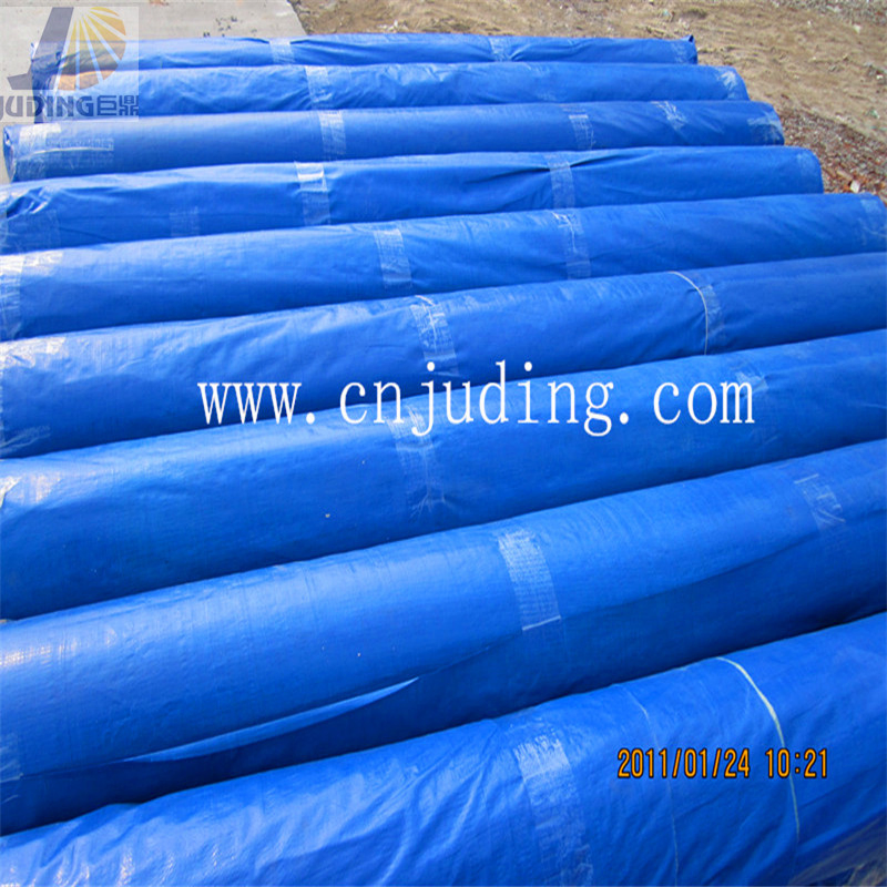 Waterproof Blue PE Tarpaulin in Rolls Use for Tent