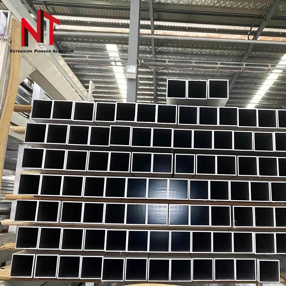 Customized 6ooo Series Aluminum Rectangular Pipes with Cutting Service-Premium Quality