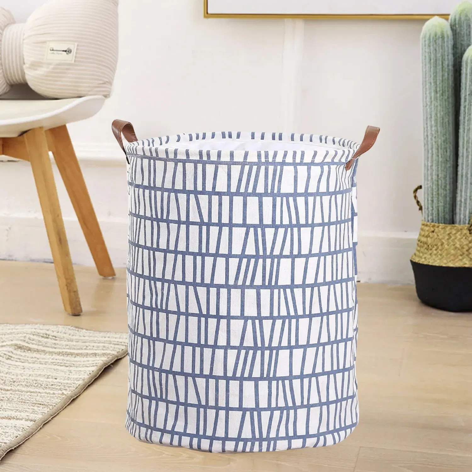 Household Storage Basket Waterproof Foldable for Dirty Clothes