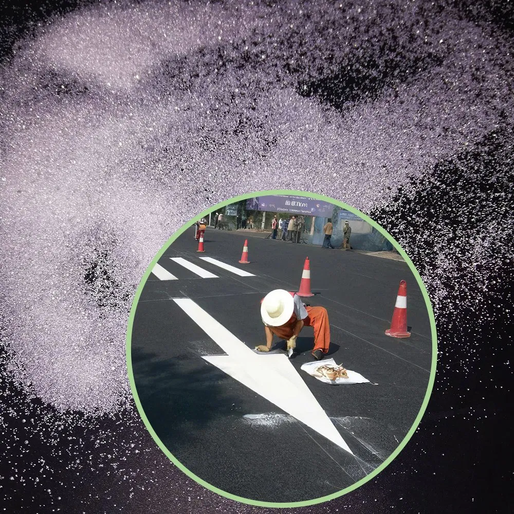 Стеклянные микросферы для дорожной разметки