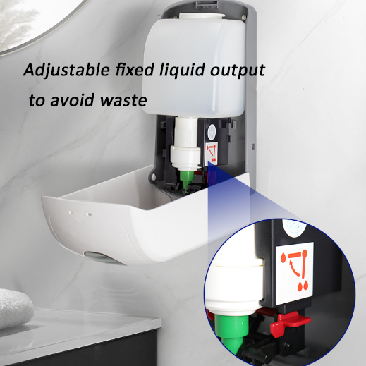 Настенный дозатор для жидкого мыла и антисептика