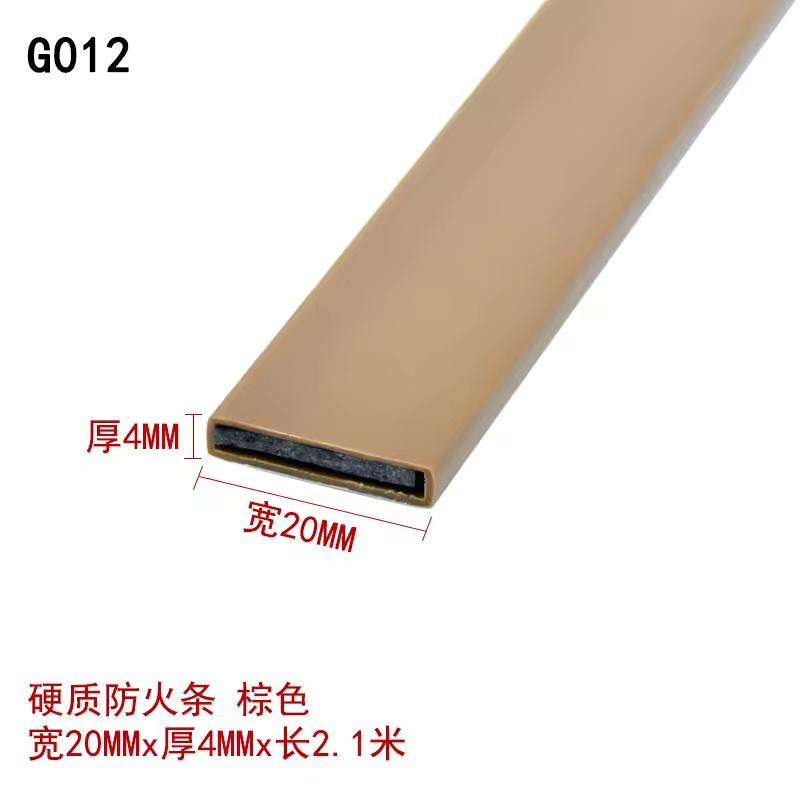 Fireproof Secure Door Seal Strip Fire Door Weatherstrip Graphite Intumescent Rubber Seal Fireproof Intumescent Fire Seal Strips