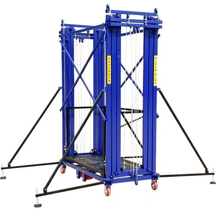Electric Mobile Scaffolding Tower with Outriggers – Stable & Easy to Assemble