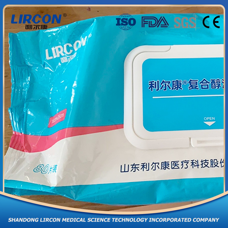 China Factory Care Cleaning Antibacterial Disinfection Wet Wipe