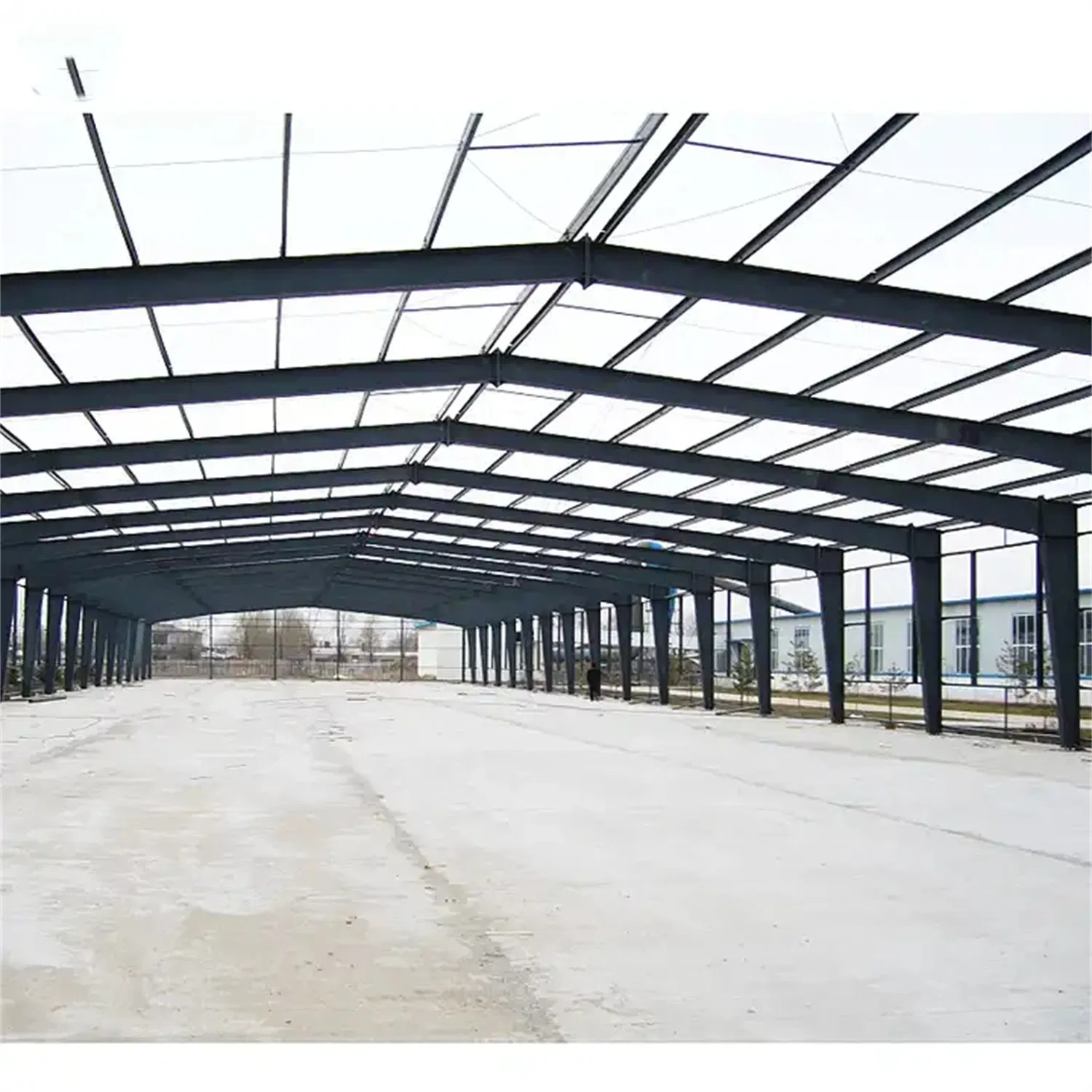 Metal Construction Prefabricated Warehouse with H Column Beam