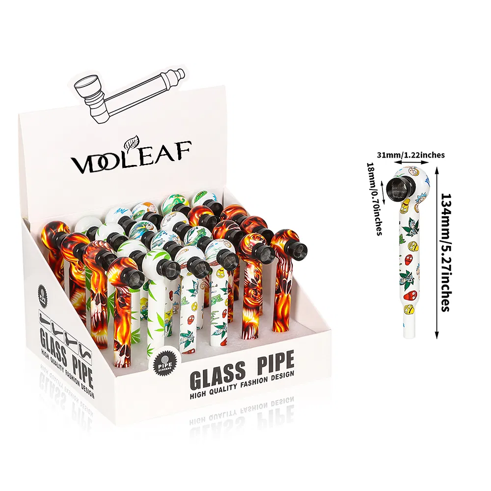 Pyred Glass Poon Hand Pipes Water Oil Burning Nail Smoking Pipes Concentrates DAB Rig