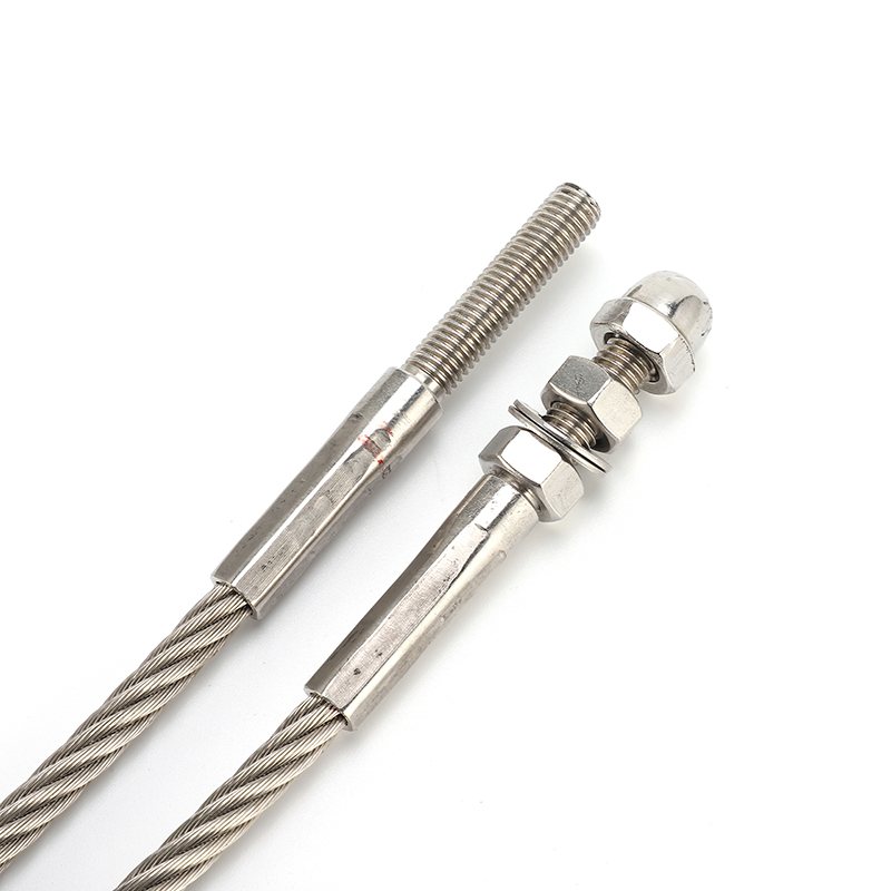 Rigging Hardware Lifting Eye Endless Pressed Sling Terminal 7*7 Stainless Steel Wire Cable for Cable Railing