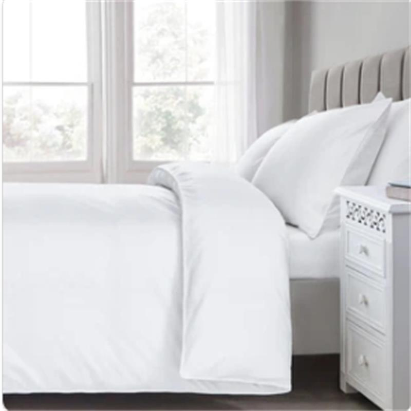Wholesale 100% Cotton Hotel Duvet Cover Sets 4 Piece Bed Sheet Set Luxury Ultra Soft White Hotel Bedding