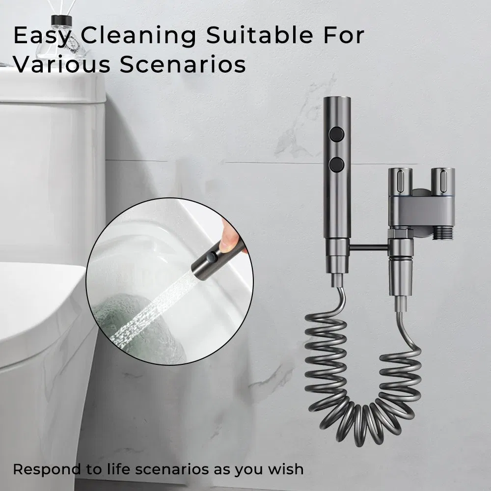 Смеситель для биде с гибким шлангом Bobao