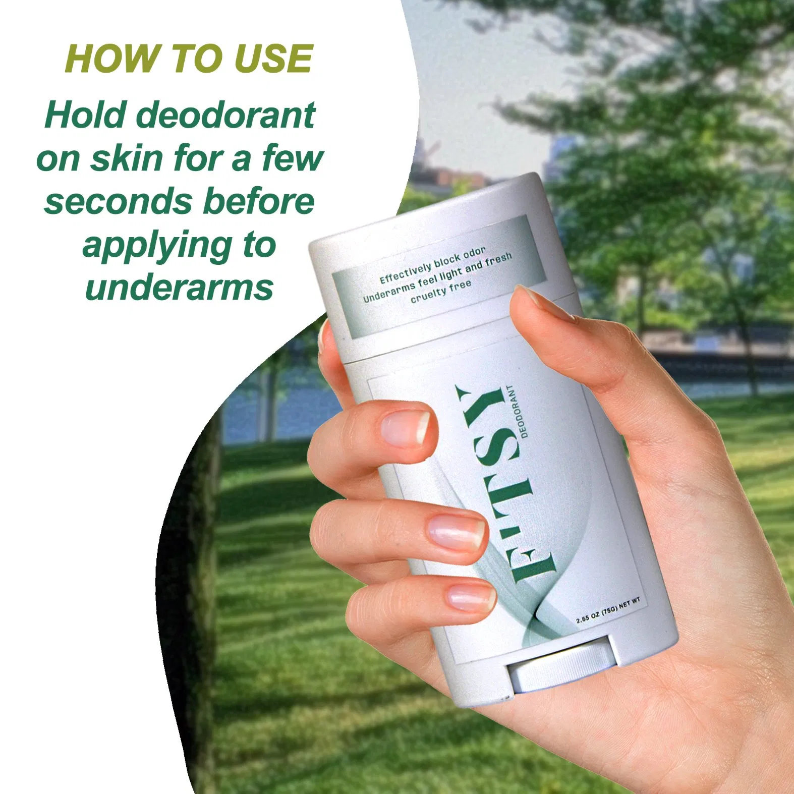 Natural Extra Effective Antiperspirant Combat Excessive Underarm Sweating Around Deodorant Stick