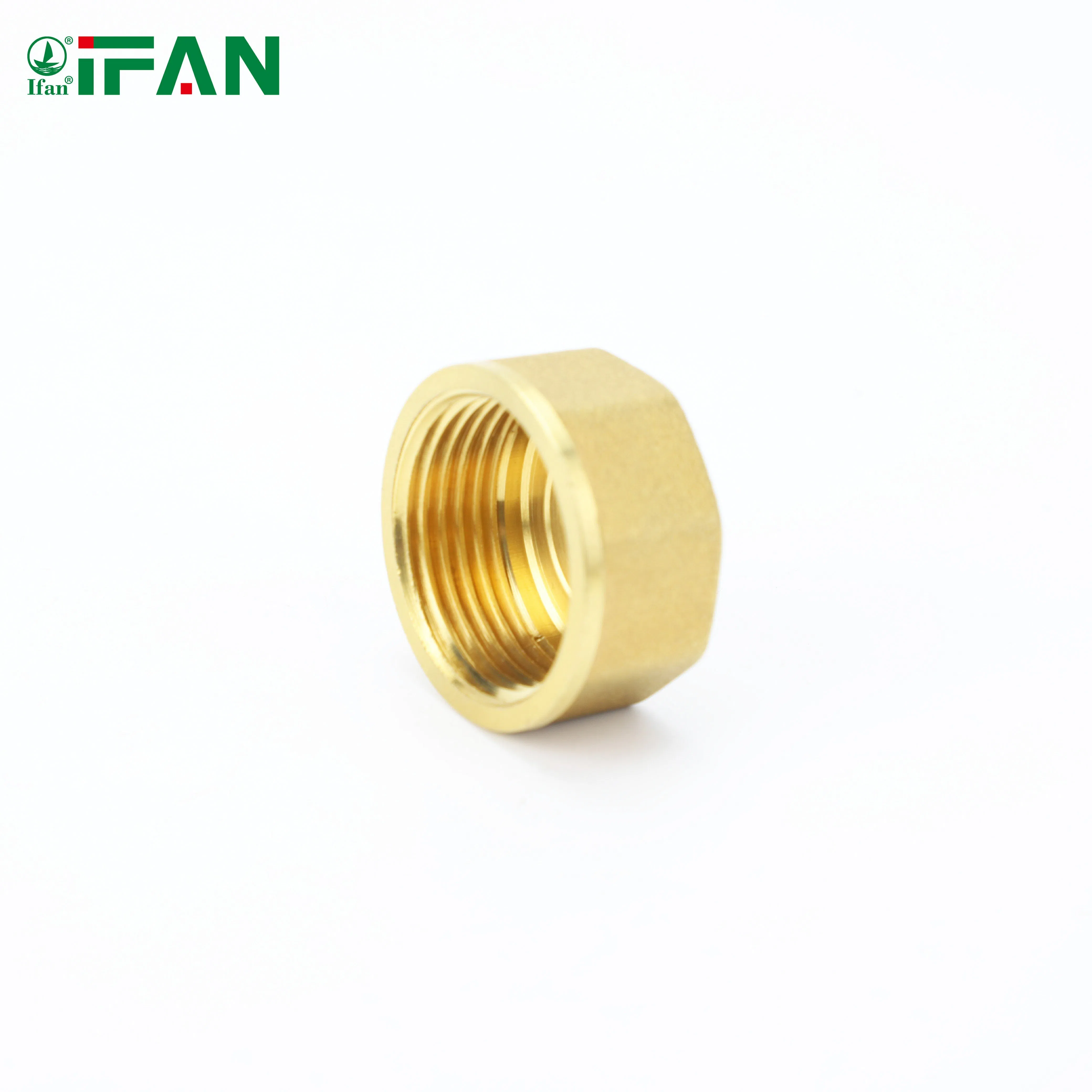 Ifan Forged Brass Pipe Fittings End Cap Brass Fittings Plumbing