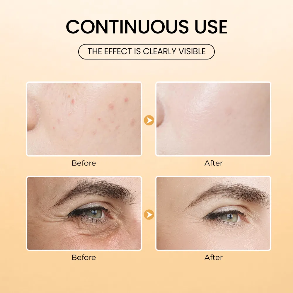 Green Tea Whitening Facial Vitamin C Brightening Serum with Hyaluronic Acid Serum for Face