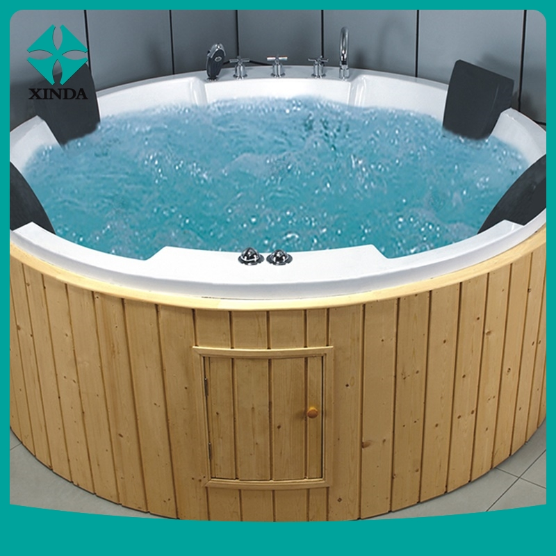 Wooden Outdoor Hot Tub SPA Circular Popular Hot Tub SPA Inflatable Hot Tub Inflatable SPA