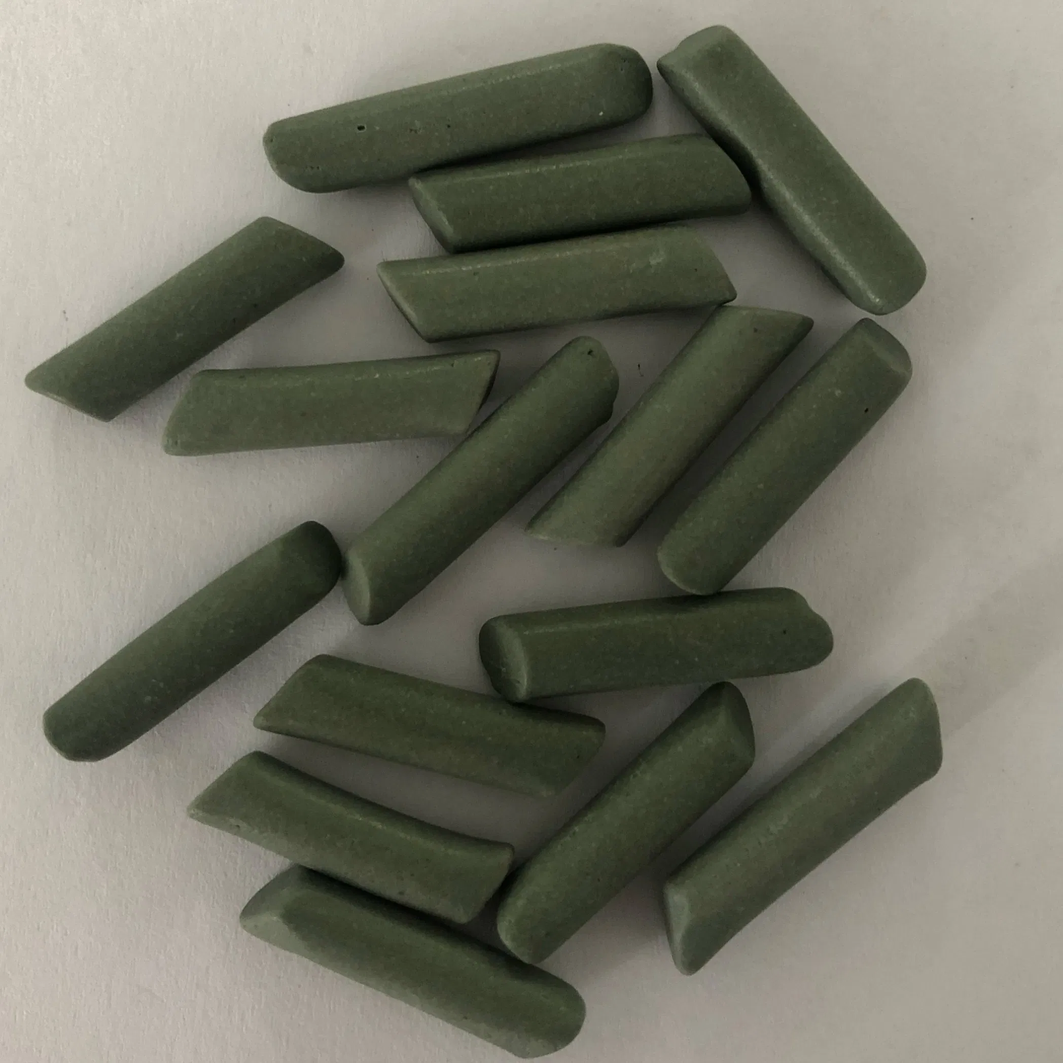 High Quality Green Ceramic Polishing Medias for Different Shape