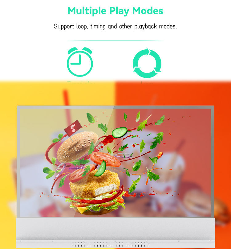 Прозрачный OLED дисплей для рекламы с сенсорным экраном