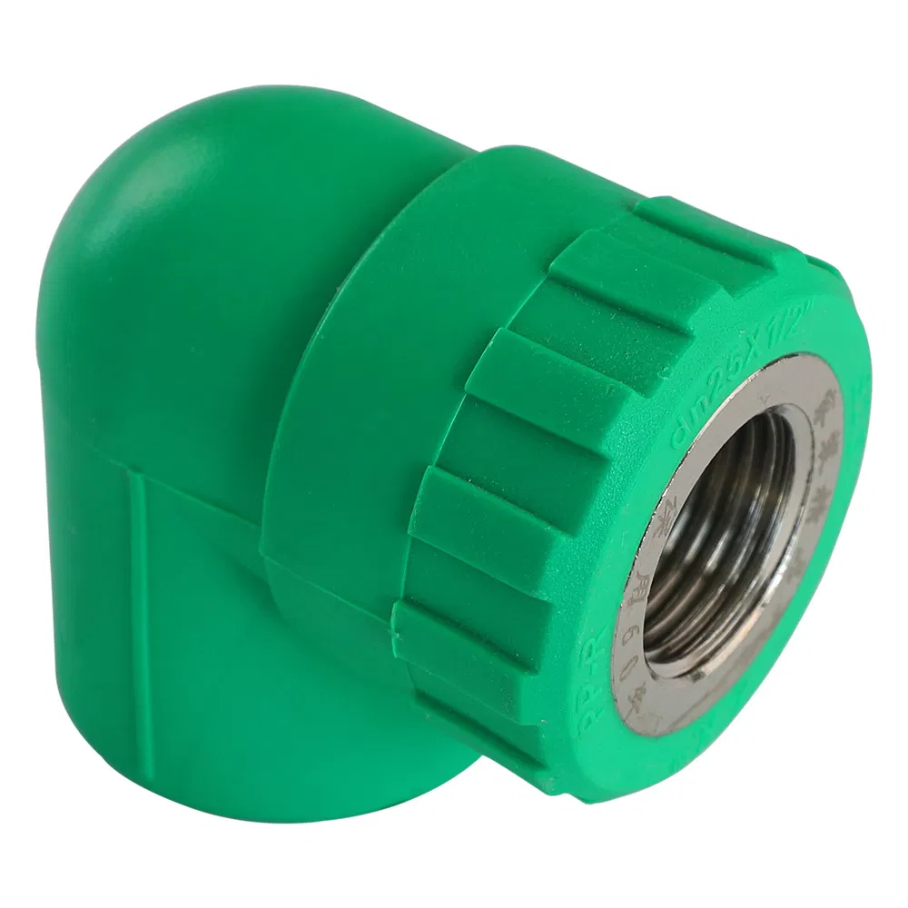 PPR Brass Female Thread Elbow PPR Water Pipe Female 20-160mm Inch Customized