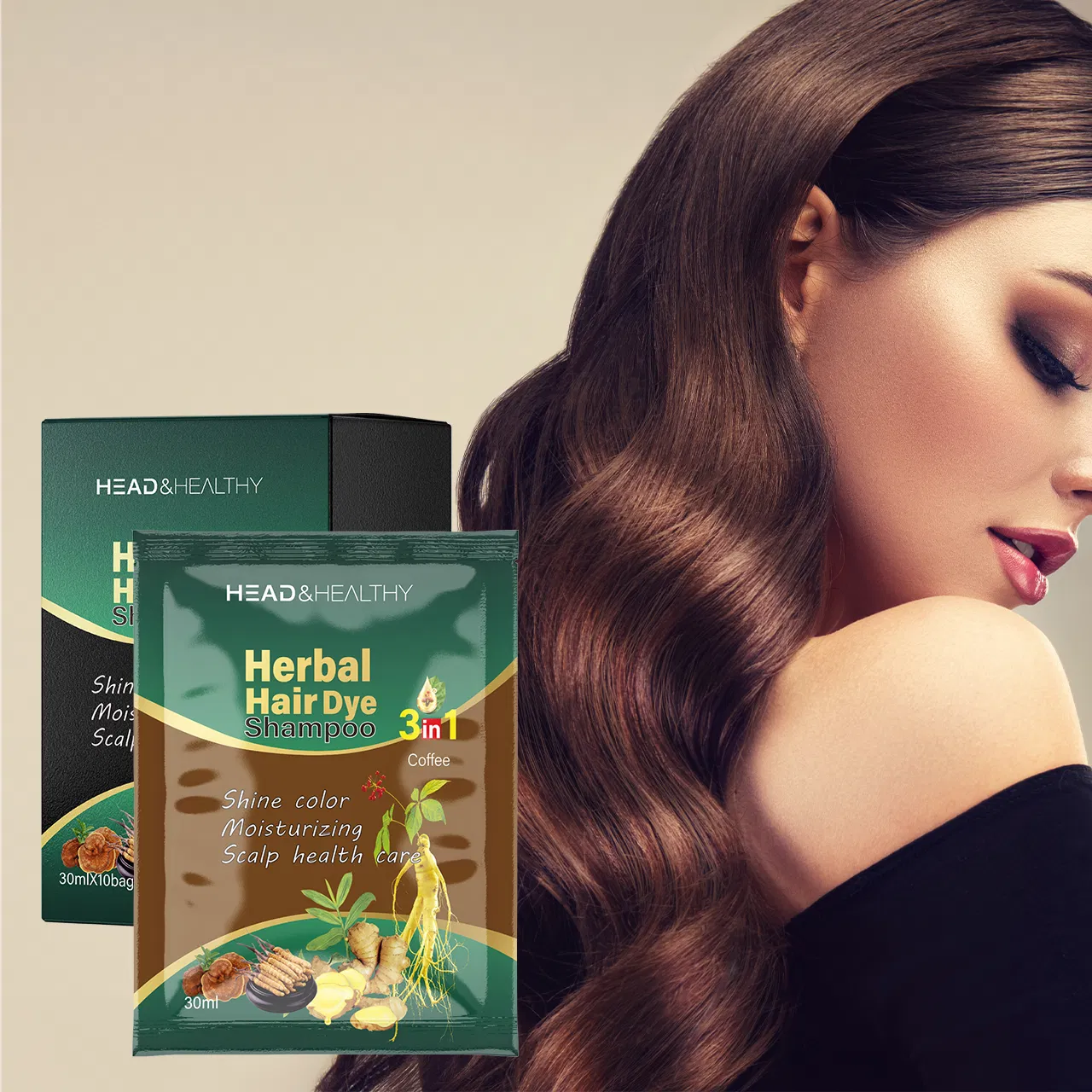 Refreshing Hair Dye Foam for Effortless Hair Coloring