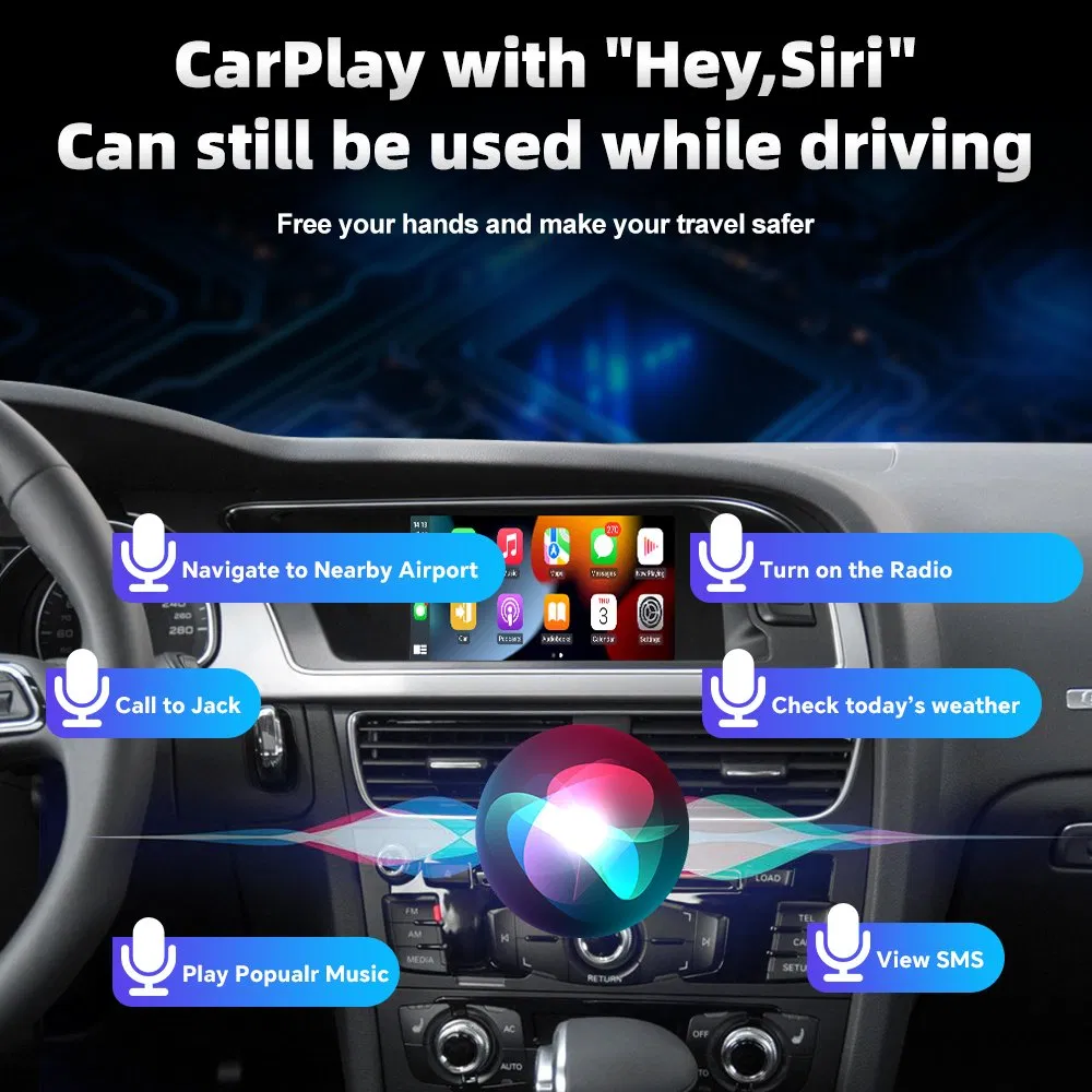 Беспроводной адаптер CarPlay и Android Auto COIKA для Audi