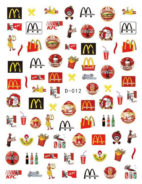 Nail Sticker for Nail Art Beauty Supply