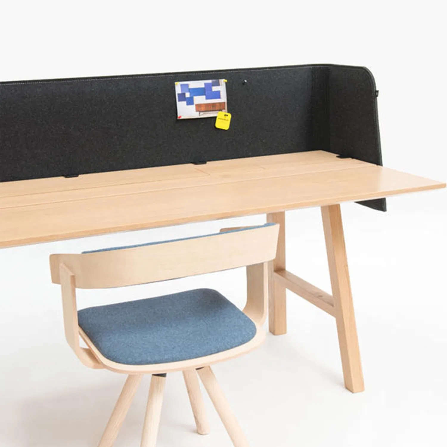 Anti-Noise Polyester Acoustic Panels Soundproof Pet Acoustic Privacy Shields Table Screen Partition Office