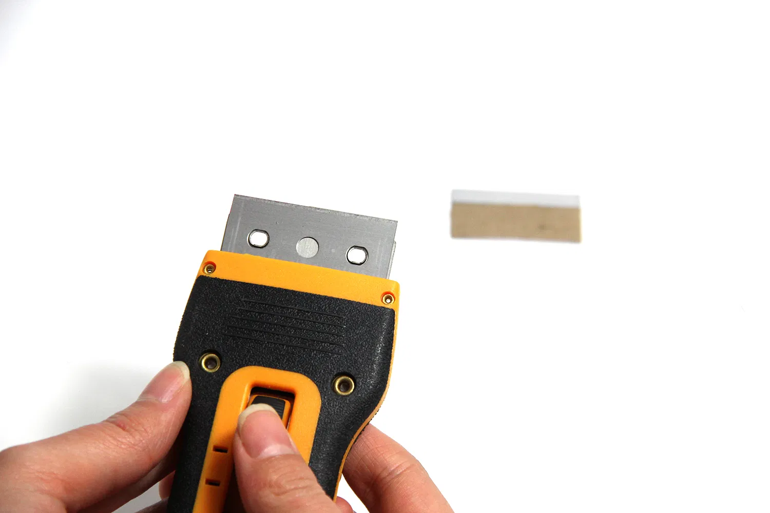 Hautine Cleaning Scraper with Double-Edged Metal Blades