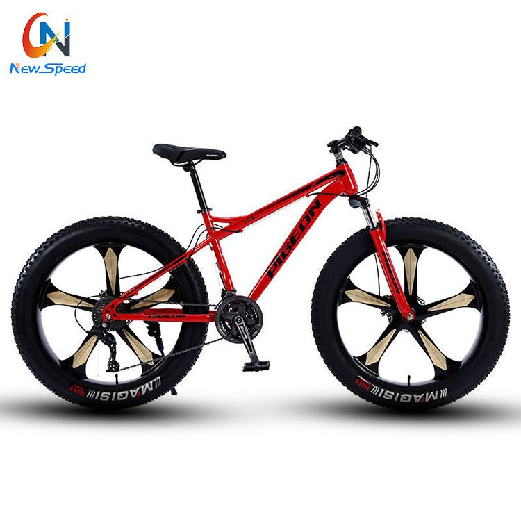 Велосипед горный 26 дюймов 21 скорость стальная рама фэтбайк