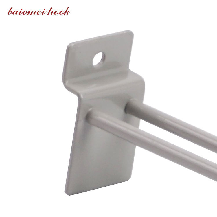 Supermarket Store Shelving Hanging Accessories Metal Steel Wire Display Hooks