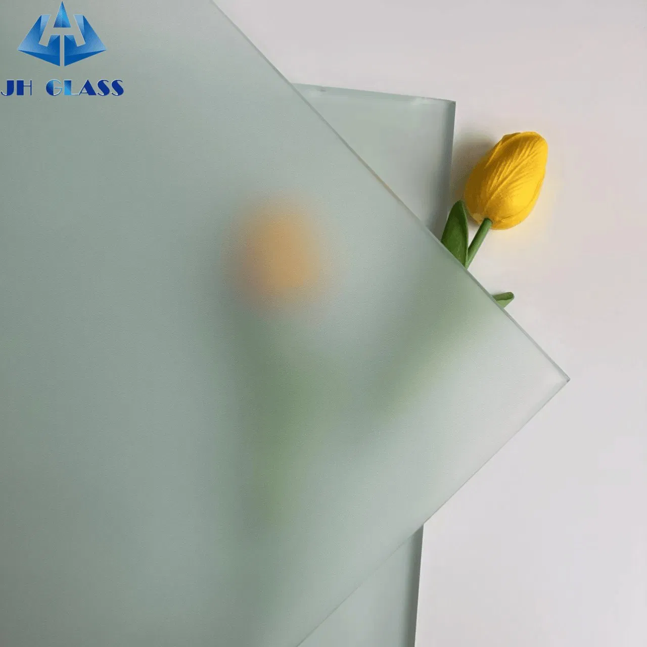 Acid Etched Glass for Decoration/Construction/Bathroom/Commercial Building