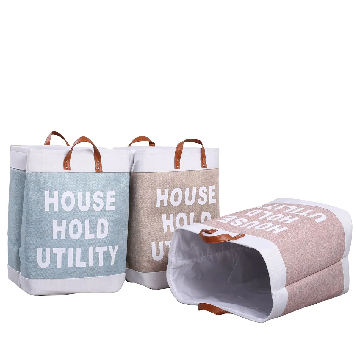 Versatile Freestanding Laundry Hamper for Clothes and Toys Laundry Bag Laundry Basket