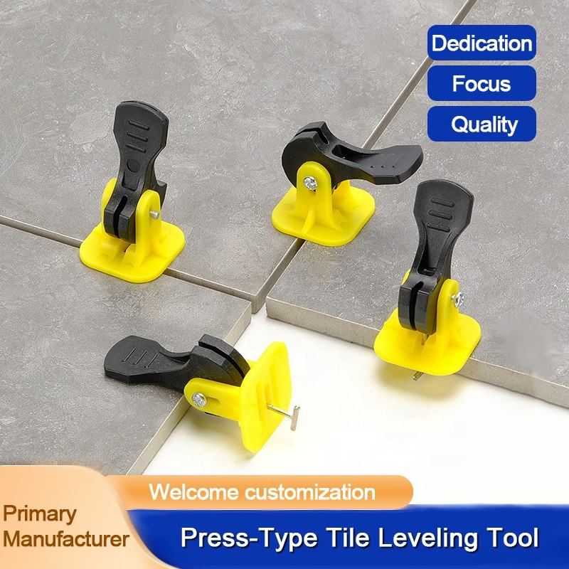 User-Friendly Replaceable Floor Tile Leveler Reusable Tile Leveling System
