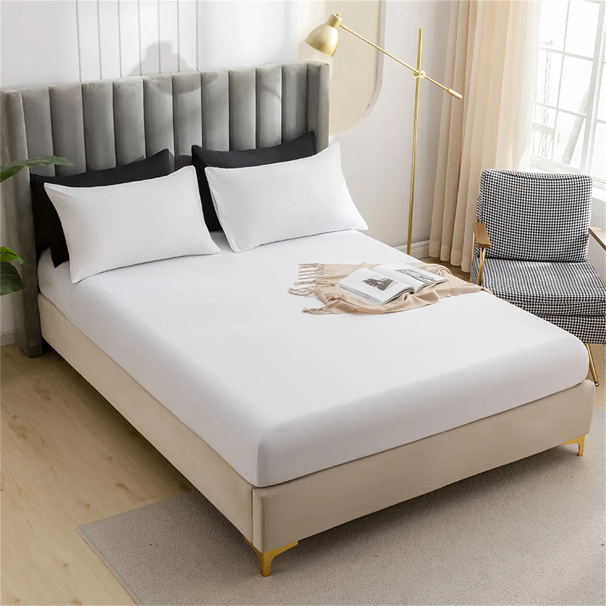 Mattress Cover 3D Mesh Mattress Fabric 2cm Thickened Summer High Elastic Mattress Protect