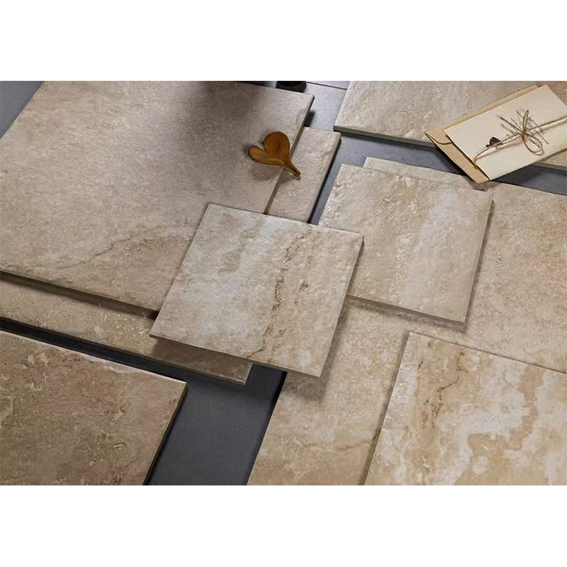 Mixed Matt Surface Rustic Porcelain Ceramic Flooring Background Exterior Wall Tile