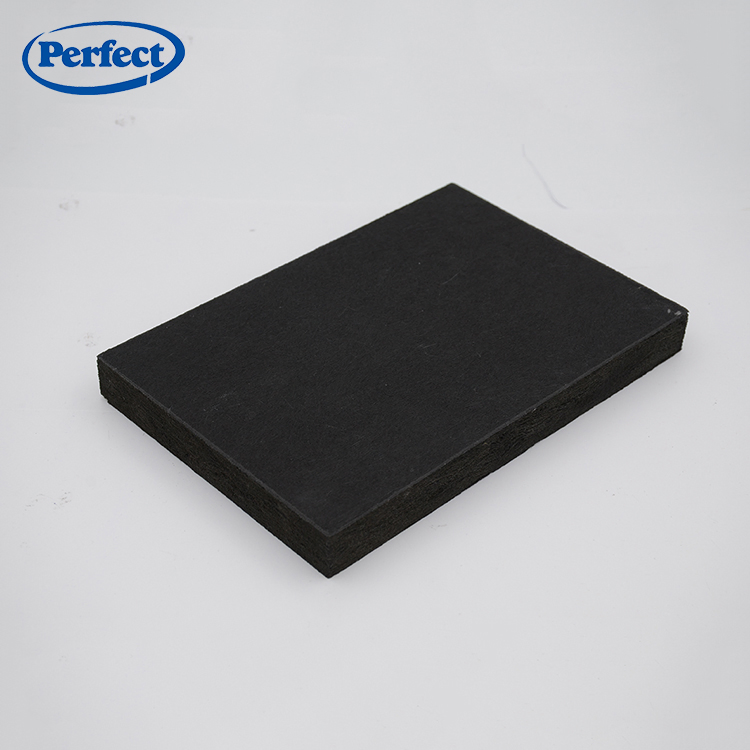 Black Glass Wool Ceiling Tile with Tegular Edge Nrc=0.9