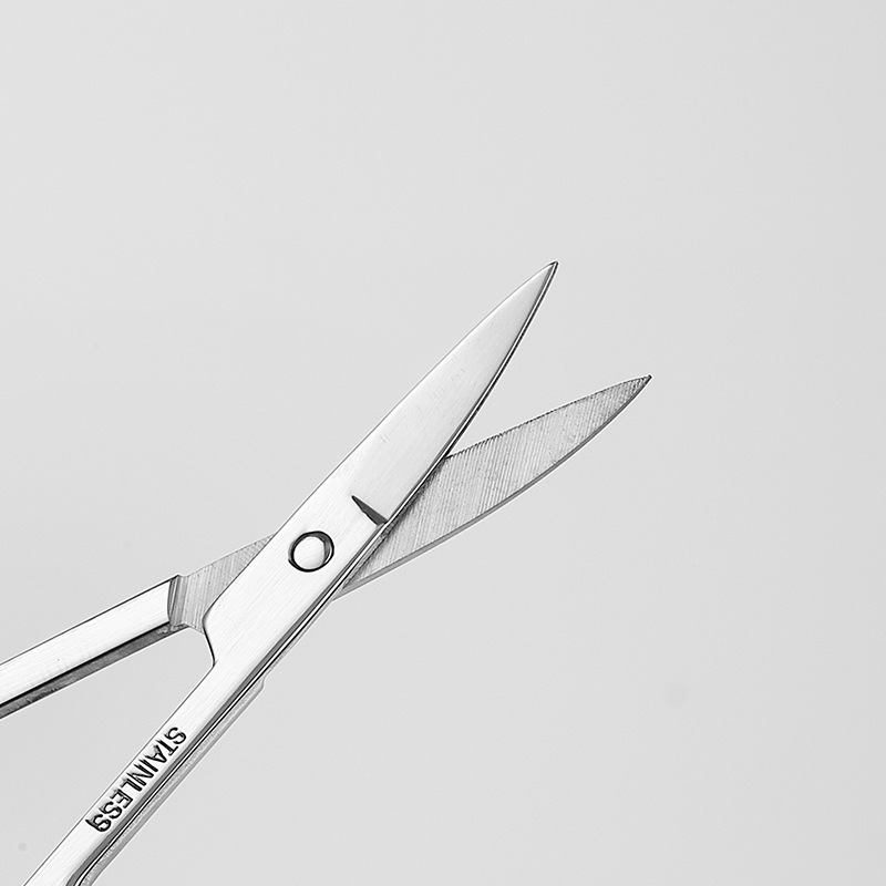 Makeup Stainless Steel Beard Pointed Nose Beauty Women′ S Eyebrow Scissors