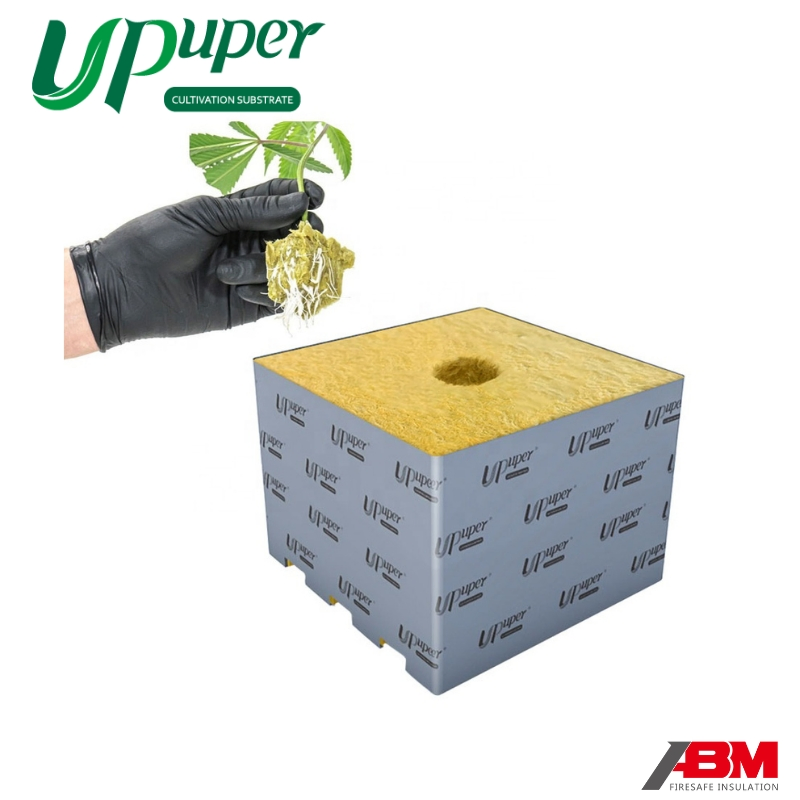 UPuper Rock Wool Growing Media Cube 6X6X6 Inch Growing Substrate Blocks Indoor Planting/Hydroponic/ Rock Wool Growing Medium Cubes for Tomato/Cucumber/Cannabi