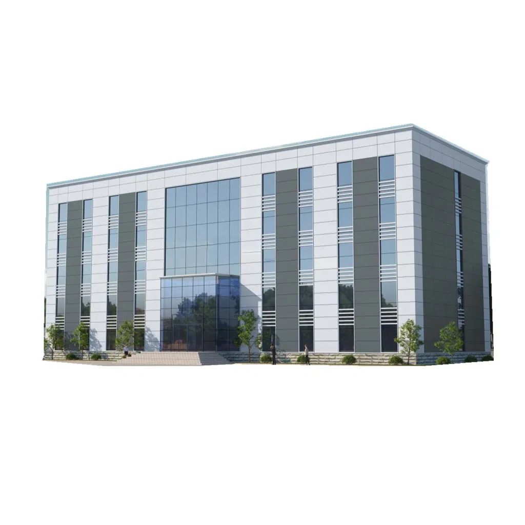 Five Storey Prefabricated Light Steel Structure Structural Building Commercial Office Apartment