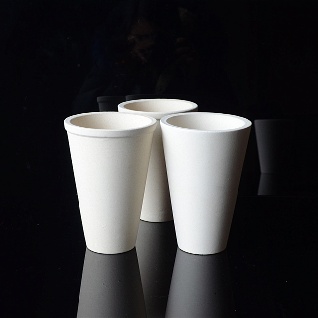 Тигель огнеупорный для плавки золота, глиняный