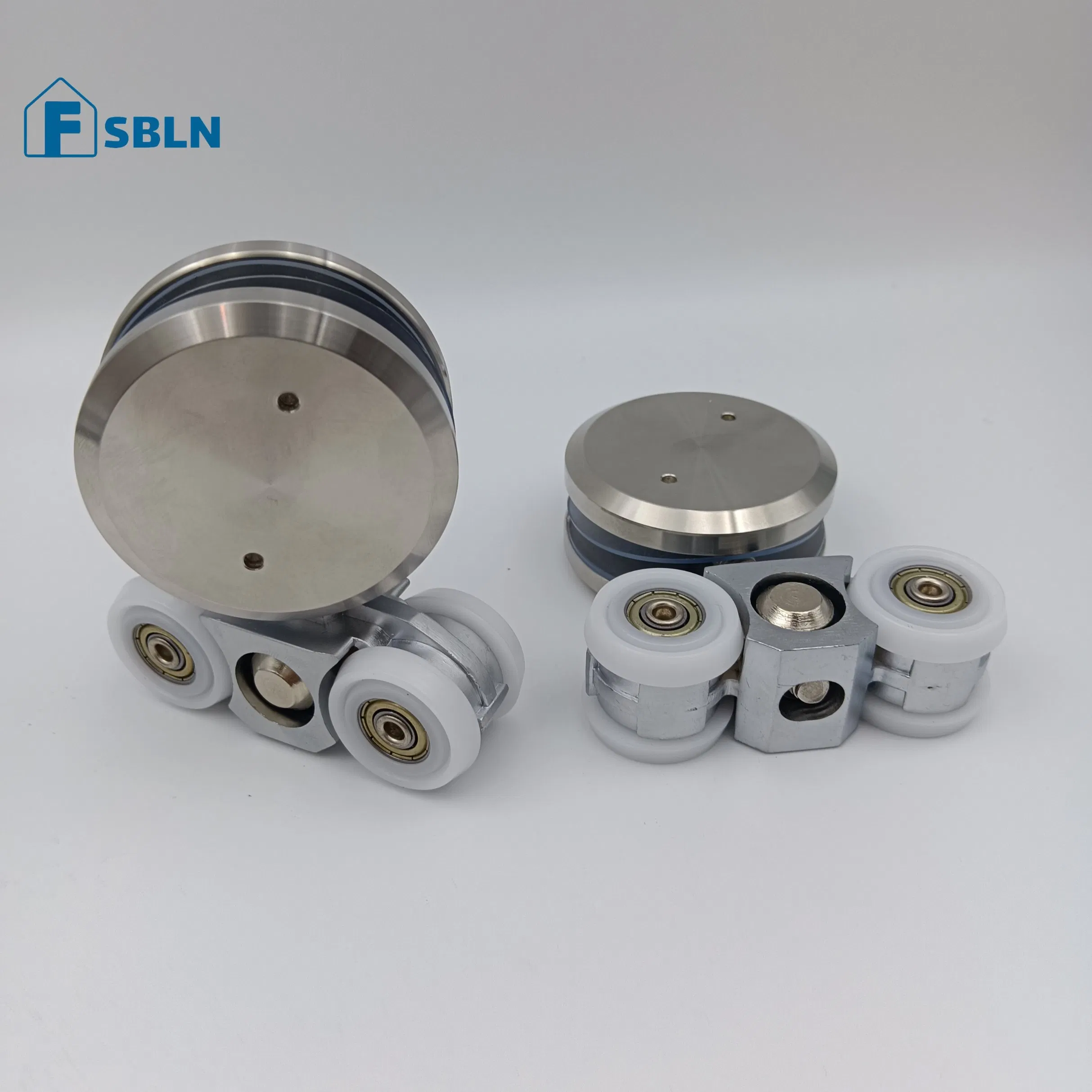 Roller for Bathroom Sliding Door Hardware Accessories Set Support Rod Head Rail Bumper Guide Wheel