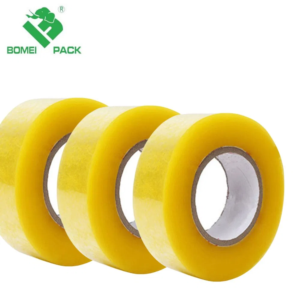 Yellowish Transparent BOPP Adhesive Tape for Machine Used