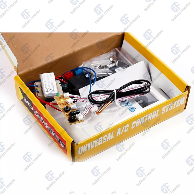 Universal AC Control Board, Compatible with Carrier Bryant Payne, 5 Wire Connection