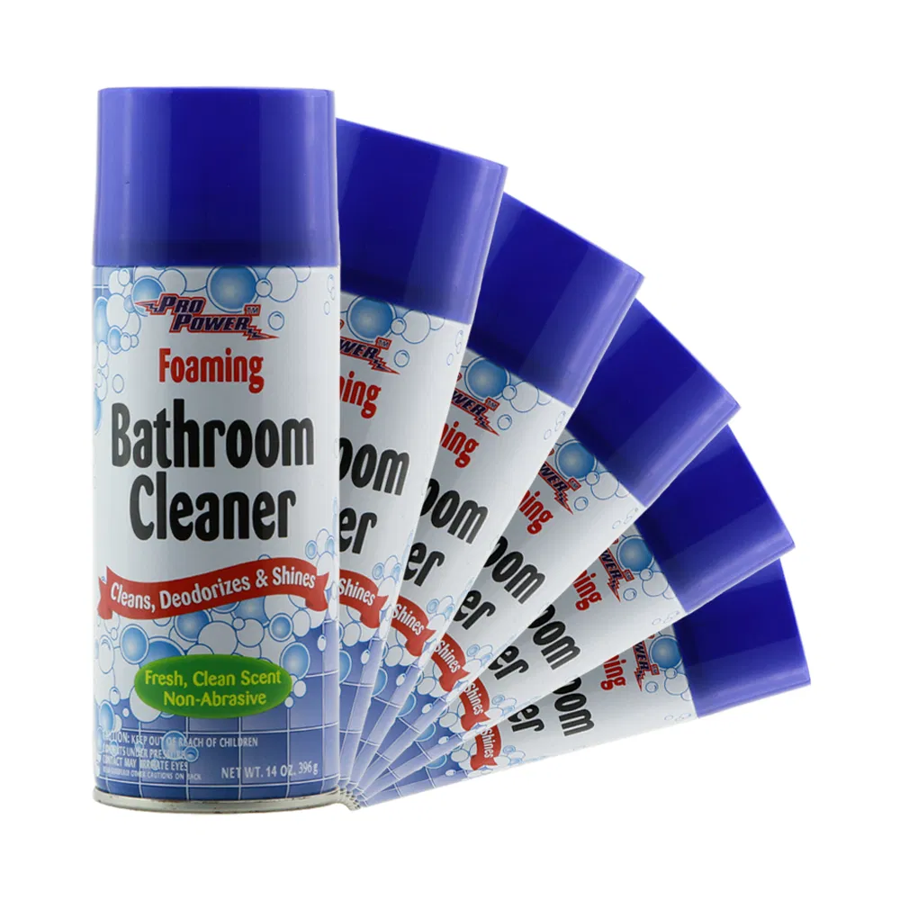 Aerosol Bathroom Spray Cleaner