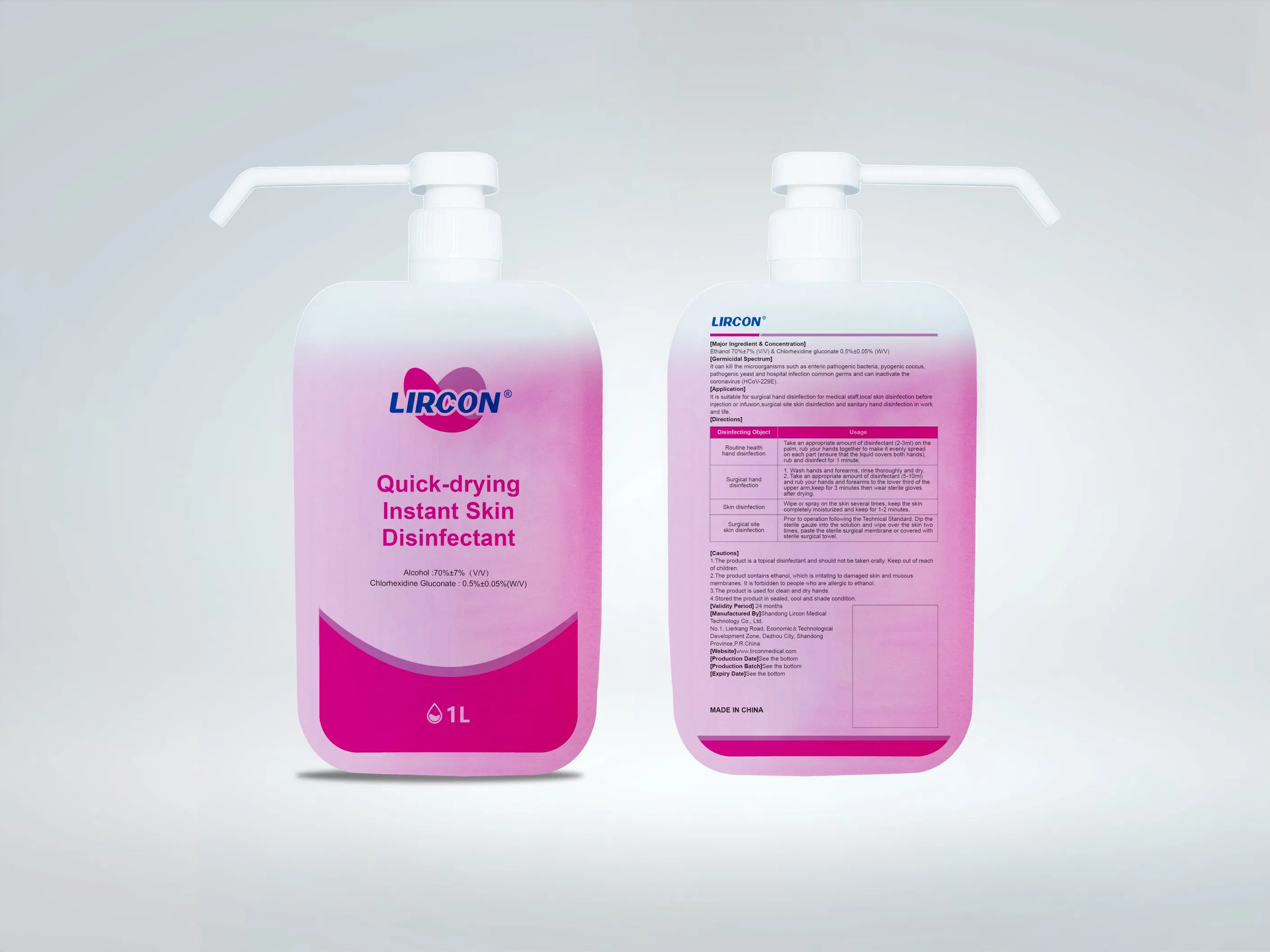 Price Cheap Made in China Manufacturer Household Antibacterial Hand Liquid Soap 75% Alcohol Hand Sanitizer Quick-Drying Surgical Disinfectant Spray in Hospital