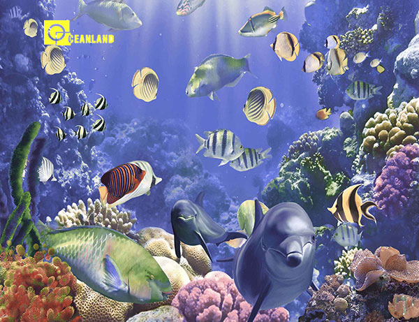 Керамическая плитка 3D для ванной Foshan