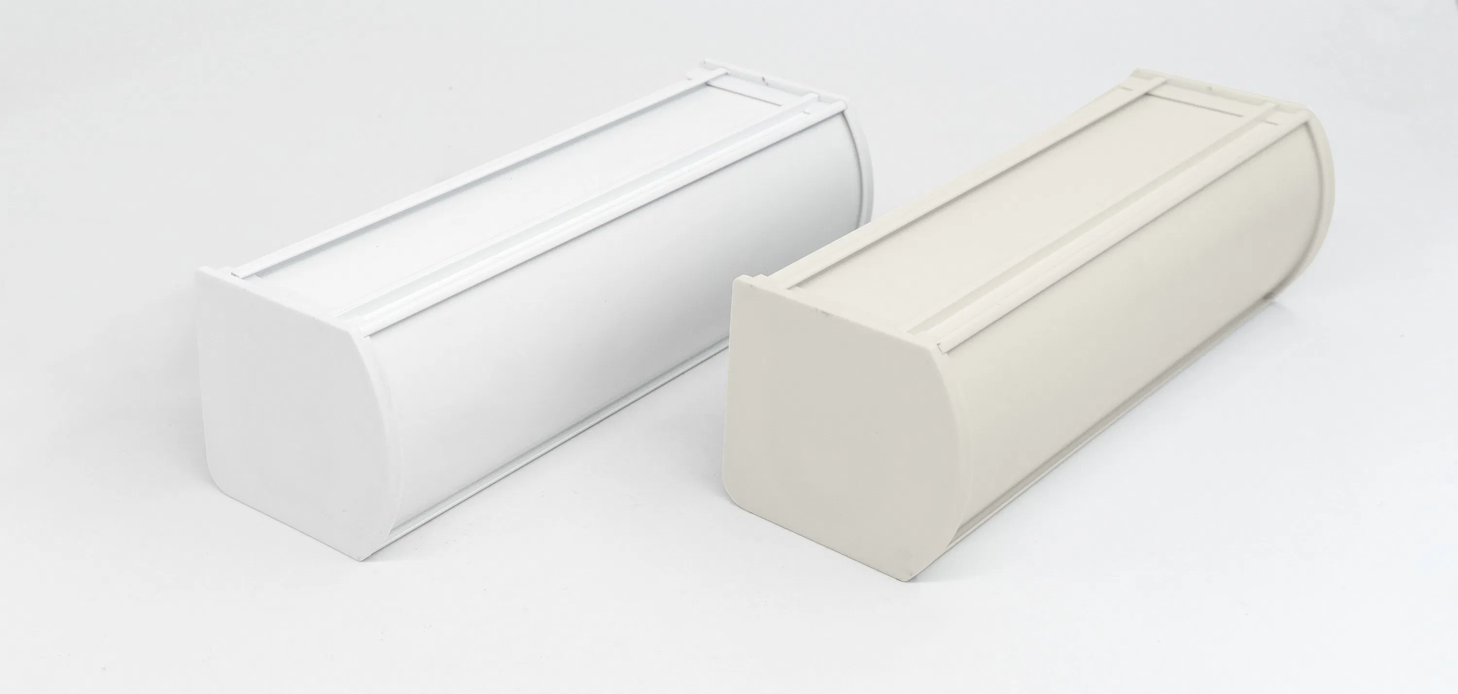 New Design Metal Drawing Process Roller Blind Rail Window Parts Curtain Bottom with Cassette Zebra Aluminum Track