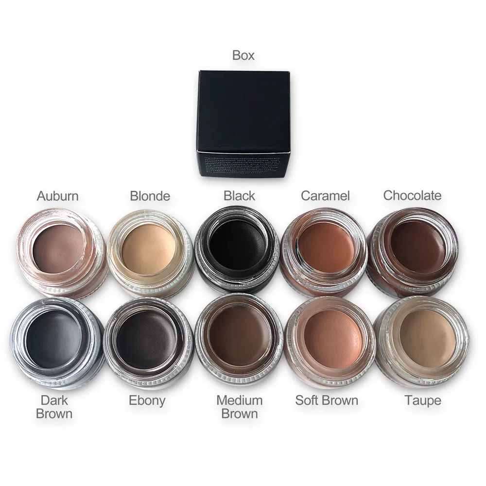 Cosmetics Waterproof Long Lasting Styling Eyebrow Gel Pivate Label Eyebrow Pomade